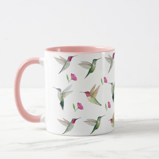 Annaskolibris  tasse (Links)