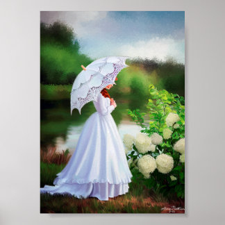 Anne am See der leuchtenden Gewässer Poster