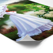 Anne am See der leuchtenden Gewässer Poster (Ecke)