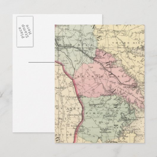 Anne Arundel Postkarte (Vorne/Hinten)