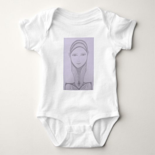 Anne Baby Strampler (Vorderseite)