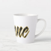 Anne black gold Lettering Latte Tasse (Rechts)