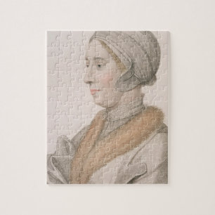 Anne Boleyn (1507-36) graviert von Francesco Puzzle
