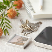 Anne Boleyn (1507-36) graviert von Francesco Schlüsselanhänger (Seite)