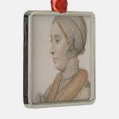 Anne Boleyn (1507-36) graviert von Francesco Silbernes Ornament (Rechts)