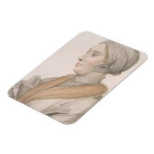 Anne Boleyn (1507-36), Gravur von Francesco Bartol Magnet (Linke Seite)