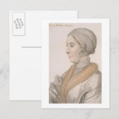 Anne Boleyn (1507-36), Gravur von Francesco Bartol Postkarte (Vorne/Hinten)