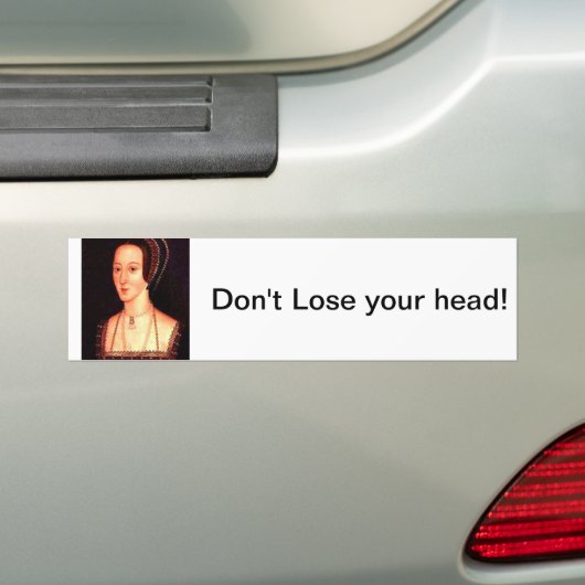 Anne Boleyn Autoaufkleber (Auf Auto)