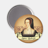 Anne Boleyn Classic Magnet (Vorderseite/Rückseite)