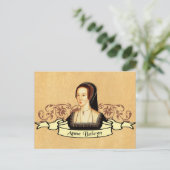 Anne Boleyn Classic Postkarte (Stehend Vorderseite)