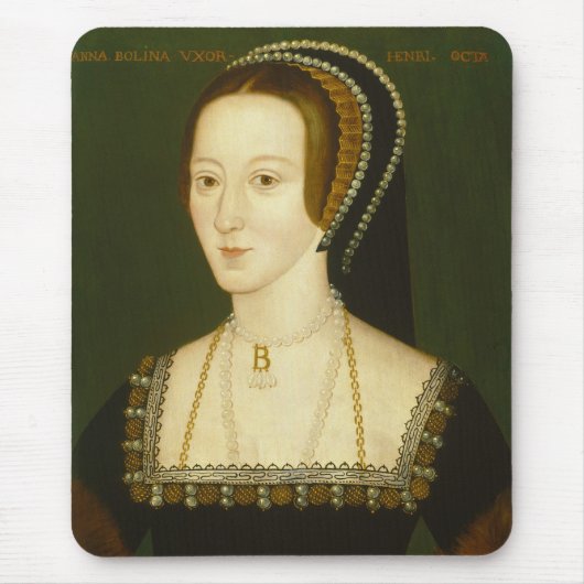 Anne Boleyn Ehefrau an zweiter Stelle von Porträt Mousepad (Vorne)