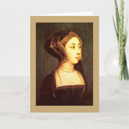 Anne Boleyn Ehefrau Henry VIII Greeting Card Karte