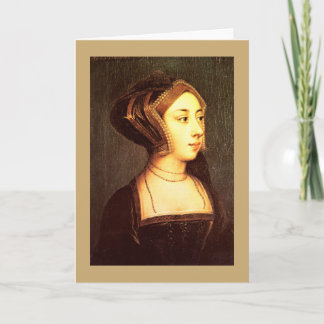 Anne Boleyn Ehefrau Henry VIII Greeting Card Karte
