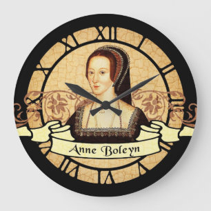 Anne Boleyn Große Wanduhr