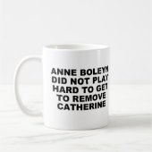 Anne Boleyn Hard, um Tasse zu bekommen (Links)