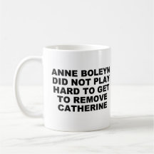 Anne Boleyn Hard, um Tasse zu bekommen
