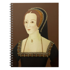 Anne Boleyn - historische Abbildung Notizblock