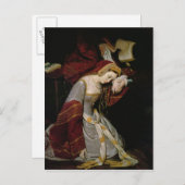 Anne Boleyn im Tower, Detail, 1835 Postkarte (Vorne/Hinten)