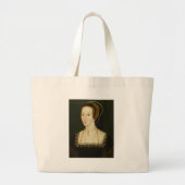 Anne Boleyn Jumbo Stoffbeutel (Vorne)
