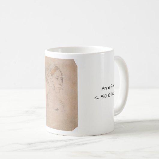 Anne Boleyn Kaffeetasse (VorderseiteRechts)