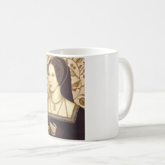 Anne Boleyn Kaffeetasse (VorderseiteRechts)