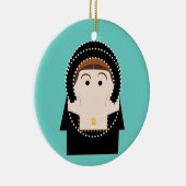 Anne Boleyn Keramik Ornament (Rechts)
