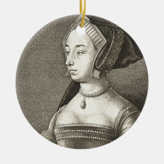 Anne Boleyn Keramikornament (Vorne)