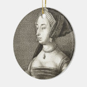 Anne Boleyn Keramikornament (Links)