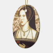 Anne Boleyn Keramikornament (Links)
