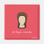 Anne Boleyn Magnet "The Time Will Come" (Vorne)