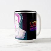 Anne Boleyn Neon Tasse (VorderseiteRechts)