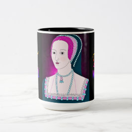 Anne Boleyn Neon Tasse