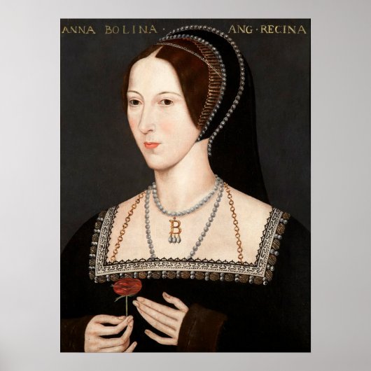 Anne Boleyn Portrait Poster (Vorne)
