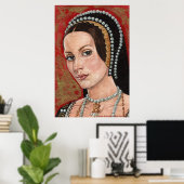 Anne Boleyn Poster (Heimbüro)