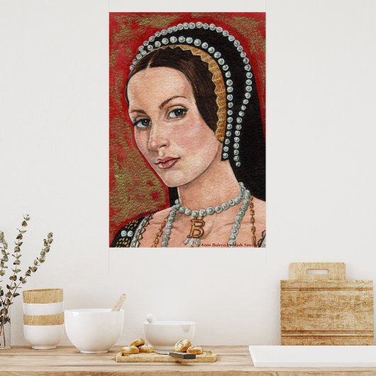 Anne Boleyn Poster (Küche)