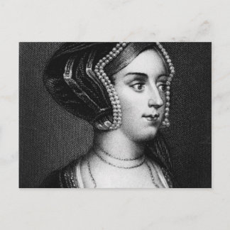 Anne Boleyn Postkarte