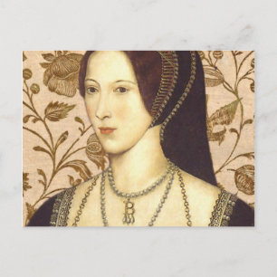 Anne Boleyn Postkarte