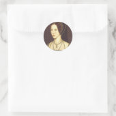 Anne Boleyn Runder Aufkleber (Tasche)