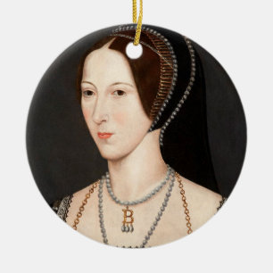 Anne Boleyn Tudor Queen Hever Castle Keramik Ornament