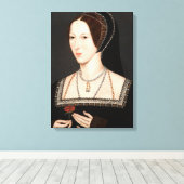 Anne Boleyn Tudor Queen Hever Castle Leinwanddruck (Insitu (Holzboden))