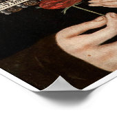 Anne Boleyn Tudor Queen Hever Castle Poster (Ecke)