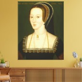 Anne Boleyn Zweite Ehefrau Henry VIII Portrait Leinwanddruck (Insitu (Wohnzimmer))