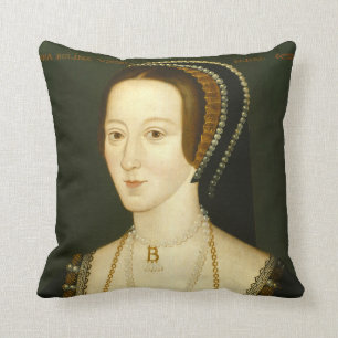 Anne- Boleynakzent-Kissen Kissen