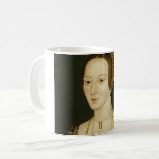 Anne- BoleynTasse Kaffeetasse (Vorderseite Links)
