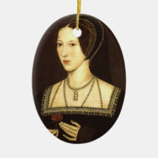 Anne- Boleynverzierung Keramik Ornament