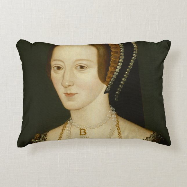 Anne- Boleynzitat-Kissen Dekokissen (Vorderseite)