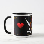 Anne Bonny Pirate Coffee Tasse (Links)
