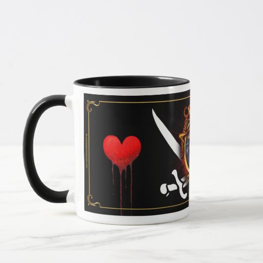Anne Bonny Pirate Coffee Tasse (Links)