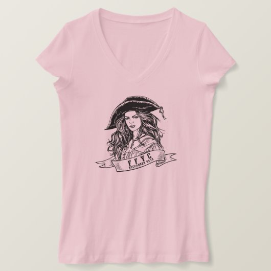 Anne Bonny Women's / Neck T-Shirt (Design vorne)
