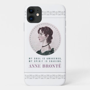 Anne Bronte Portrait und Zitat Mein Soul ist erwac Case-Mate iPhone Hülle